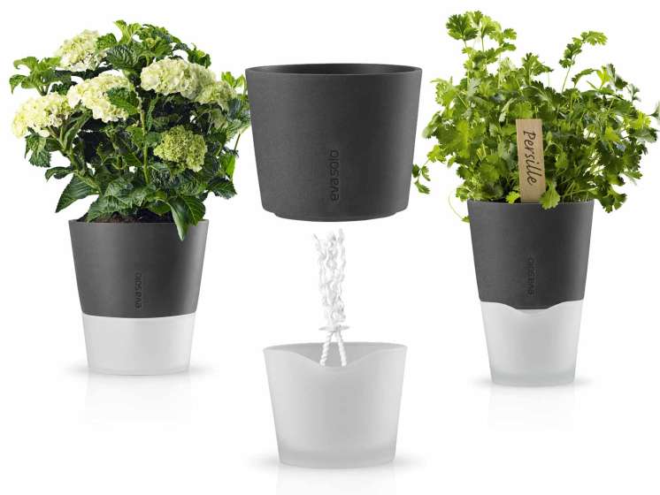 Scenario passend borstel Flowerpot plantenbak met ingebouwd waterreservoir