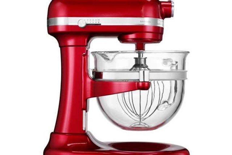 Krachtige 6 liter Artisan keukenrobot met transparante mengkom