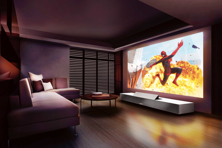 Sony presenteert ingebouwde projector