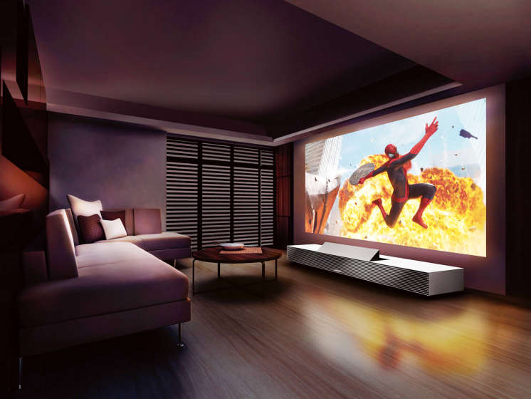 Sony presenteert ingebouwde projector