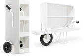 Alles loopt op wieltjes met deze Mobile & Trolley Cabinet