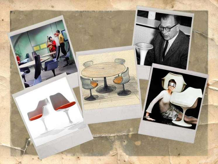Flashback naar de ‘space age’ met Saarinen’s Tulip Chair