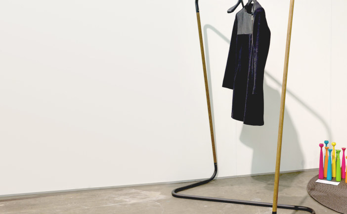 Een buiging voor deze Tube Coat Rack van Applicata