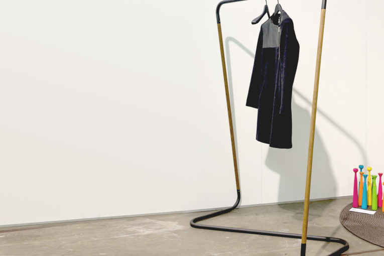 Een buiging voor deze Tube Coat Rack van Applicata